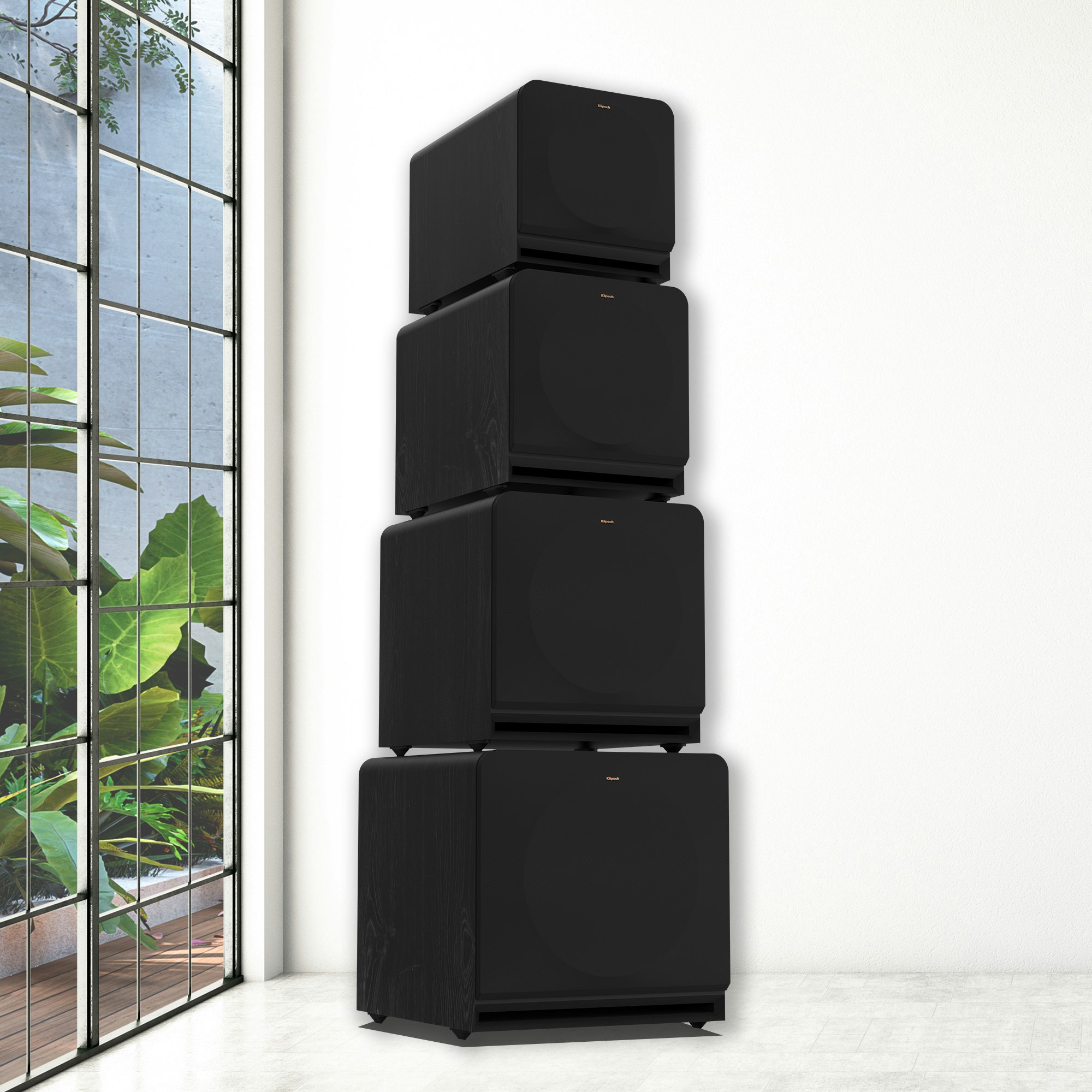 Stack of new Reference Premiere subwoofers mobile